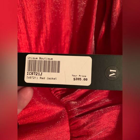 Red iridescent coat…..NWT!! - Picture 4 of 9